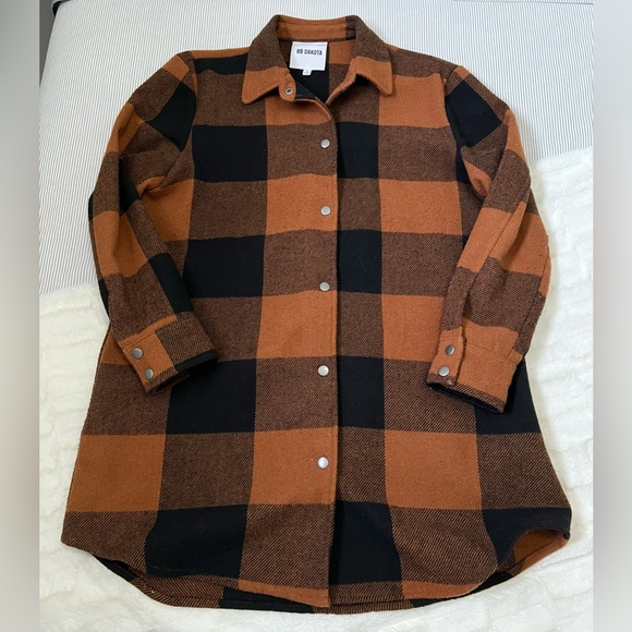 BB Dakota Plaid Shacket - Picture 1 of 3